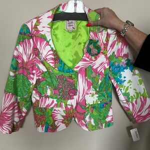 Nanette Lepore Vibrant Floral Women's Jacket